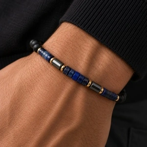 Brățară Bărbați Lapis Lazuli 