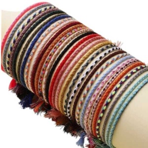 Set brățări împletite handmade S04