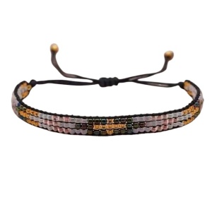Brățară boho multicoloră cu mărgele 