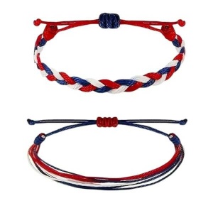 Set bratari din snur rosu