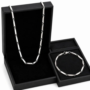 Set Cadou Bărbați Colier + Brățară din Inox
