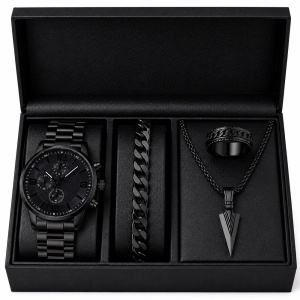 Set Cadou Premium Bărbați cu Ceas si Accesorii