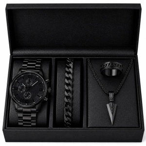 Set Cadou Premium Bărbați cu Ceas si Accesorii