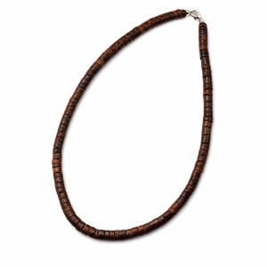 Colier Boho Bărbați din Lemn de Cocos
