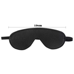 Set accesorii sexy din piele ecologica, negru/ leopard print , 7 piese #ZZ4460 - Img 4