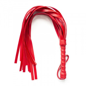 Set accesorii sexy din piele ecologica, rosu, 2 piese #ZZ4408 - Img 3