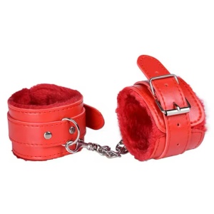 Set accesorii sexy din piele ecologica, rosu, 7 piese #ZZ4097 - Img 9