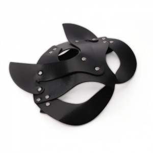 Set accesorii sexy din piele ecologica, rosu/ negru, 2 piese #ZZ4410 - Img 7