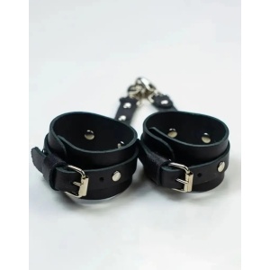 Set accesorii tip ham din piele ecologica pentru talie, cu catuse, negru, 2 piese #ZZ4616 - Img 4