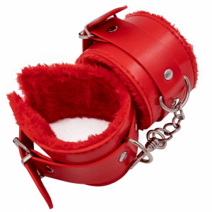 Set accesorii sexy din piele ecologica, rosu, 2 piese #ZZ4408 - Img 2