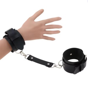 Accesorii catuse cu sistem de prindere, din piele ecologica, negru #ZZ4463 - Img 3