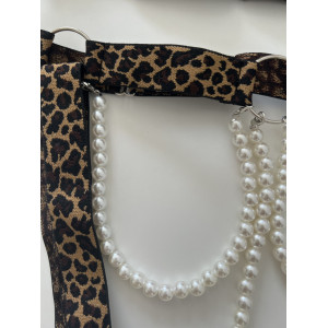 Set accesorii tip ham din benzi elastice și perle #ZZ4006 - Img 11