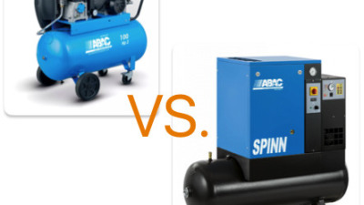Care este diferenta dintre un compresor cu surub si unul cu piston ?