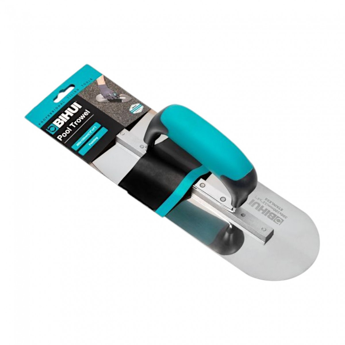 Gletiera semi-circulara INOX 300 x 100mm - BIHUI-FTPT300 - 3 | YEO