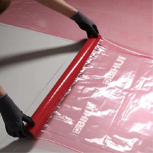 Folie protectoare pentru pardoseli 700mm x 25m - BIHUI-FTFP700 - 1 | YEO