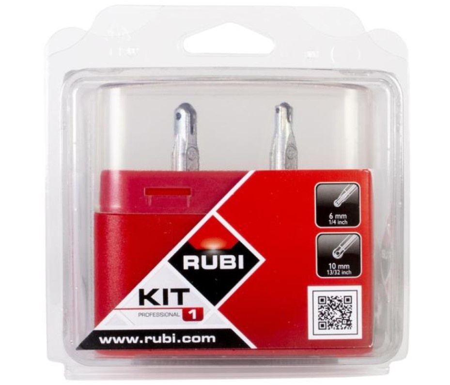 KIT 2 buc. Roata de taiere / marcare in cutie, ∅6-10mm - SILVER - RUBI-1995 - 1 | YEO