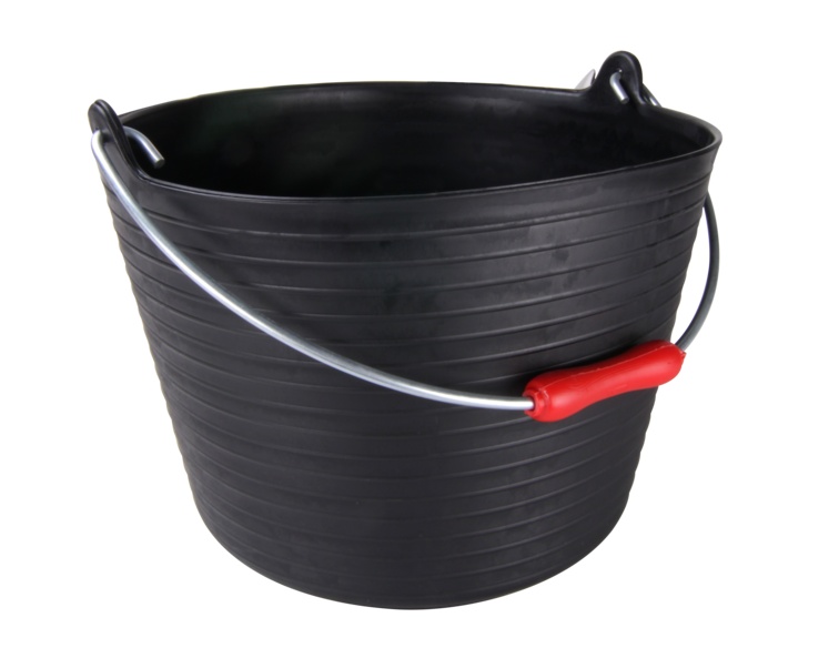 Galeata din plastic model 2, cu maner din plastic (20 L) - RUBI-88772