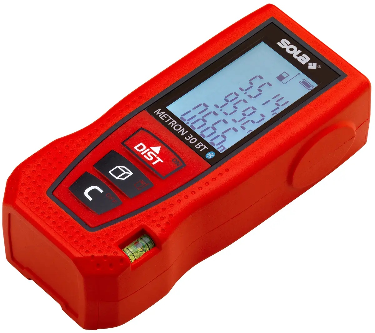 Telemetru cu laser roșu si bluetooth - 30m, METRON 30 BT - Sola-71025101 - 3 | YEO