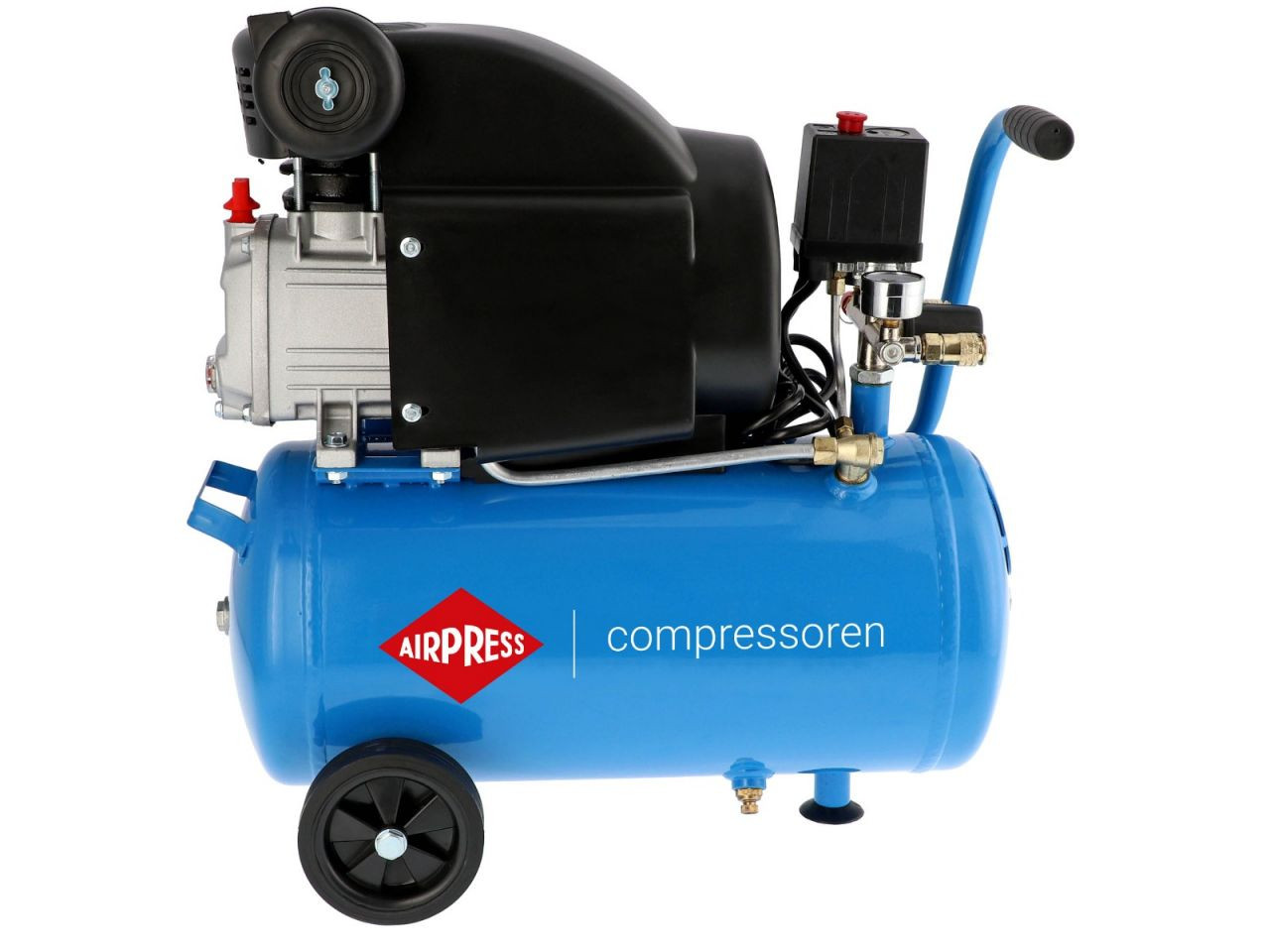 SH-RESIGILAT-Compresor de aer profesional cu piston - Blue Series 1.5kW, 196L/min, 8 bari - Rezervor 24 Litri - AirPress-HL310/25-36839-1 SH-AirPress-HL310/25-36839-1 - 1 | YEO