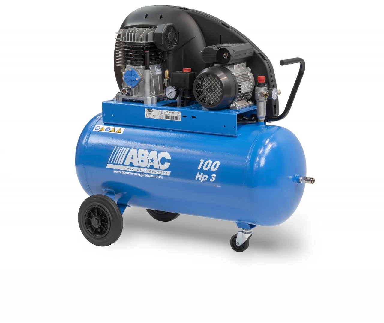 Compresor de aer cu piston - 2.2 kW, 320 L/min, 10 bari - Rezervor 100 Litri - ABAC-A29B-100-CM3 - 2 | YEO