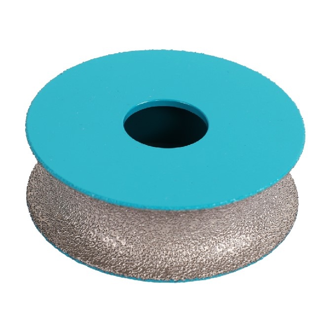 Freza diamantata pentru profilare granit, marmura, gresie Profil Semicerc exterior, R-20mm, ∅75x22,23mm - BIHUI-DGW320 - 2 | YEO