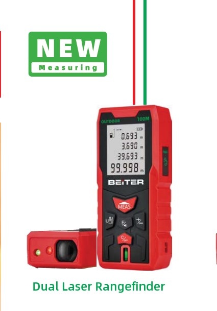 Telemetru Laser Dual - rosu si verde, 70m - Beiter G70M - 1 | YEO