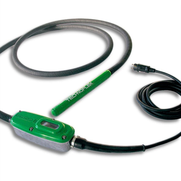 Vibrator de Inalta Frecventa Silva, MEF-50, cap Ø50mm, lung. 333 mm, cu prot. termica incorporata (230 V/200 Hz) - Technoflex-141511R013 - 2 | YEO