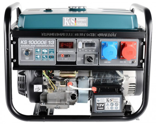 Generator de curent 8 kW benzina PRO - Konner & Sohnen - KS-10000E-1/3