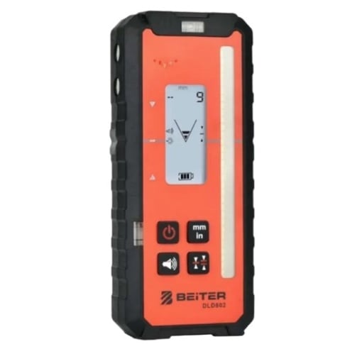 Receptor profesional pentru Lasere - 1-5mm acuratete, raza de actiune max. 350m - Beiter DLD802
