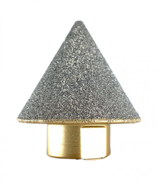 Freza diamantata conica pt. rectificari in placi ceramice, piatra, 2-38mm - DXDY.FCON.2-38