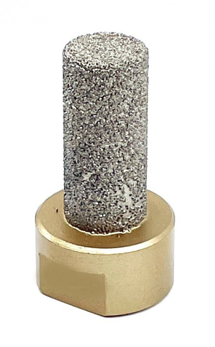 Freza tip deget pt. frezari in gresie portelanata si piatra - diametrul 12mm, lungime 50mm - prindere M14 - DXDY.GOLD.Finger.D12.H50