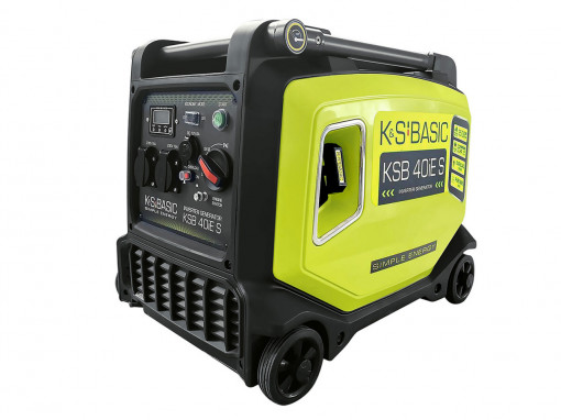 Generator de curent 3.8 kW inverter - benzina - insonorizat - Konner & Sohnen - KSB-40iE-S