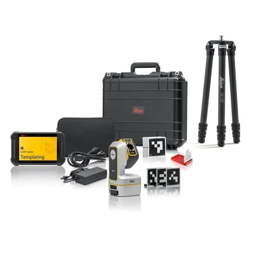 Leica iCON iCS20 - Instrument motorizat de măsurare 3D de precizie pentru construcții cu pachet software Digital Templating