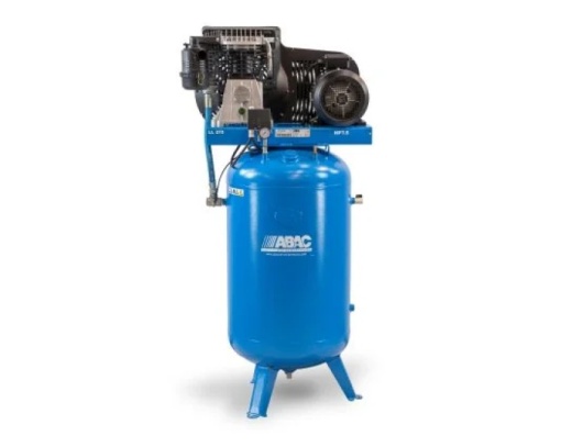 Compresor de aer cu piston - 400V, 5.6 kW, 827 L/min, 15 bari - Rezervor vertical 270 Litri - ABAC-PRO-B6000-270-VT7.5-15B