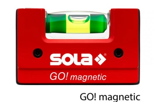 Nivela cu bula (boloboc) GO! magnetic - Sola-01621101