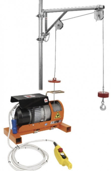 Electropalan Profesional 200 kg, 2 x 25 metri cablu - IORI-DM200ITT-VX-25m