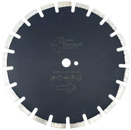 Disc DiamantatExpert pt. Asfalt, Caramida & Abrazive 400mm Profesional Standard - DXDY.EASF.400.25