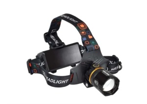 Lampa de lucru frontala, prindere pe cap si acumulator, 8W, 700lm - Beiter BT-HL700S