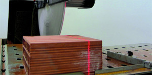 Masina de taiat caramida, materiale de constructii 61.5cm, 4.0kW, Battipav PRIME 700S cu laser si roti