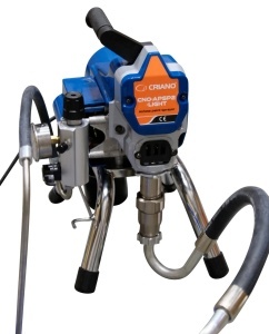 Pompa de vopsit si zugravit AIRLESS Piston Profesională - Complet Echipata - 1/4", 1.1kW, 2L/min - CNO-APSP2-LIGHT