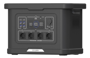 Statie acumulator portabil pentru incarcare electrica LongLife, LiFePO4, Generator Solar Power Station - 2400W, 2232Wh - CNO-PS2400UPS