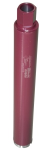 Carota diamantata segment Turbo Laser 3DTECH pt. beton armat diam. 67 x 450 (mm) - ULTRA Premium - DXQZ.3D1117.67