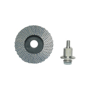 Mini disc lamelar pt. slefuire uscata placi ceramice, Ø50x10mm #120 - BIHUI-AGMF120