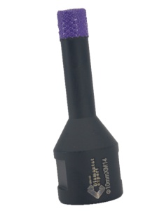 Carota diamantata pt. placi dure & gresie portelanata - diam. 10mm - 3DTECH - Super Premium - DXDY.NEODRILL.10