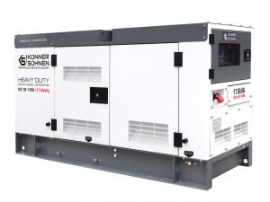 Generator de curent 17.6 kVA diesel - Heavy Duty - insonorizat - Konner & Sohnen