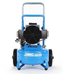 Compresor de aer cu piston fara ulei, silentios - 2.2 kW, 330 L/min, 10 bari - Rezervor 24 litri - ABAC-ATF-S-3-24-10-230/1/50CE