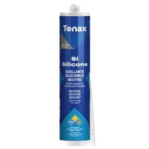 Etanșant Neutru Gri, pt. ceramica, piatra naturala si quartz - Tenax SI Silicone tub 300ml