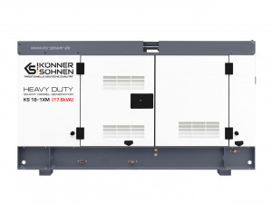 Generator de curent 17.6 kVA diesel - Heavy Duty - insonorizat - Konner & Sohnen