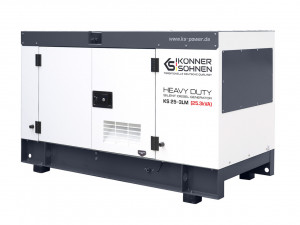 Generator de curent 25.3 kVA diesel - Heavy Duty - insonorizat - Konner & Sohnen