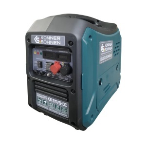 Generator de curent continuu DC 24-27V, 1.4 kW, max. 50A - benzina/GPL - Konner & Sohnen - KS-24VGS-DC